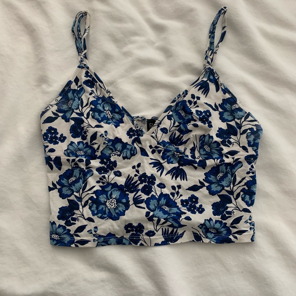 Floral Crop Top